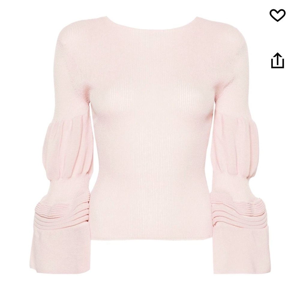 ISSEY MIYAKE Long Sleeve Knit Top
